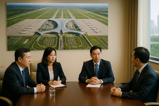 Chủ đầu tư sân bay 16 tỷ USD họp cùng các “sếu đầu đàn” ngành hàng không bàn chuyện trọng đại