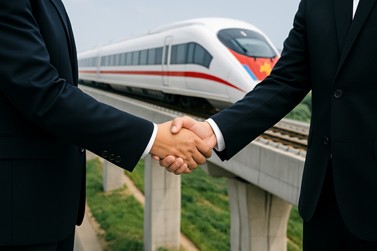 Bận rộn khi hợp tác với Hòa Phát, Vingroup, doanh nghiệp này vẫn mạnh dạn bắt tay đối tác Trung Quốc xin làm công trình đường sắt trọng điểm