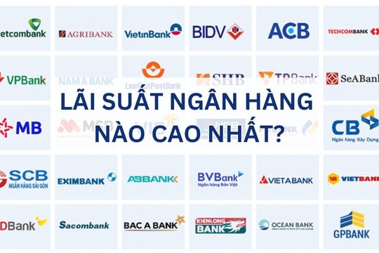 Lãi suất ngân hàng hôm nay 10/7: Gửi online nhận tới 6,8%, có ngân hàng ưu đãi gần 10%/năm