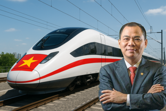 Vingroup đã phác những nét đầu tiên cho dự án đường sắt cao tốc tỷ USD
