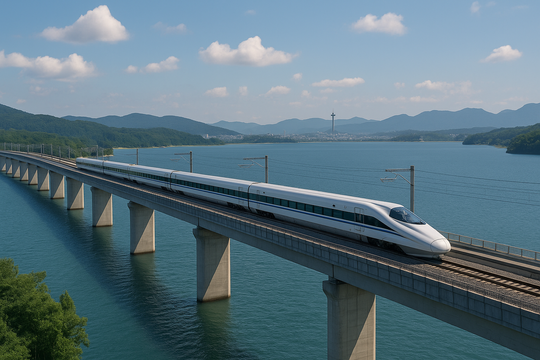 Vừa tung tàu đường sắt cao tốc chạy tới 450km/h, Trung Quốc đã muốn nối đôi bờ 2 vùng biển lớn bằng dự án 70 tỷ USD