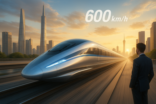 “Đại gia” hạ tầng Trung Quốc muốn tham gia đường sắt cao tốc Bắc – Nam vừa tung mẫu tàu có thể làm lu mờ khái niệm cao tốc cũ