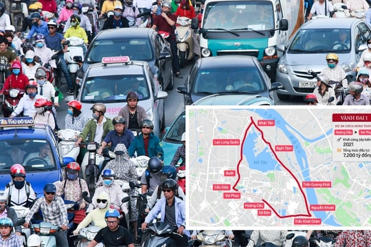 Vành đai 1 Hà Nội sắp cấm xe máy xăng gồm những tuyến đường, khu vực nào?