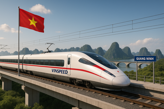 Đường sắt cao tốc Hà Nội – Quảng Ninh: “Lướt” chưa đến một giờ là chạm thiên đường du lịch miền Bắc