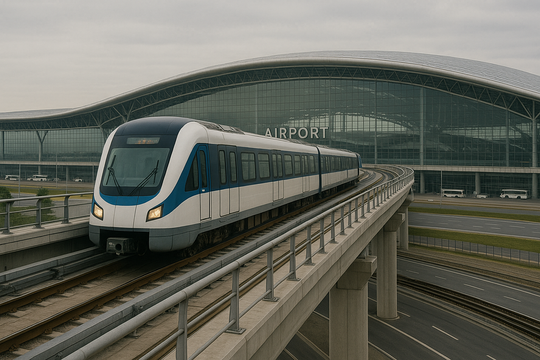 Đề xuất kết nối sân bay Tân Sơn Nhất và Long Thành bằng 1 tuyến đường sắt nhanh