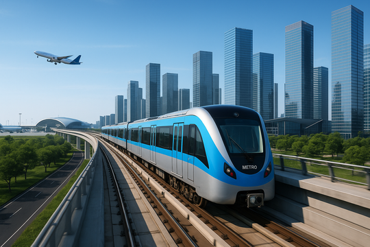 Sau sáp nhập, tỉnh hiếm hoi có 2 sân bay thúc đẩy tuyến đường sắt đô thị kết nối nội vùng