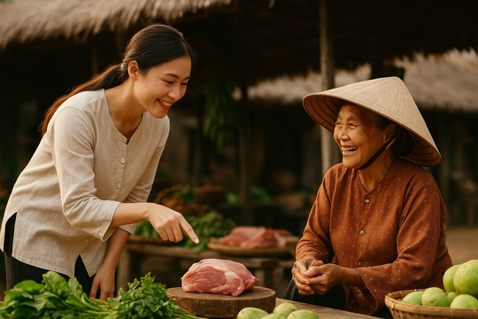 Cổ nhân dạy: Mua lạy chẳng hèn, bán dạ mới sang