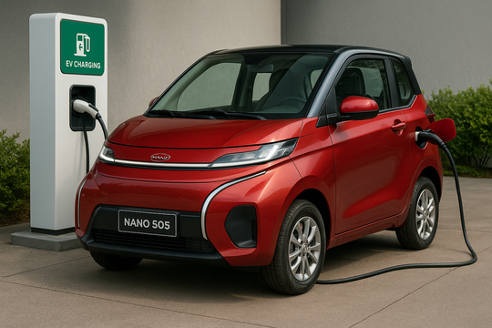 Hà Nội chuẩn bị cấm xe xăng, một doanh nghiệp tung ngay mẫu ô tô điện 150 triệu đồng kèm 30.000 trạm sạc