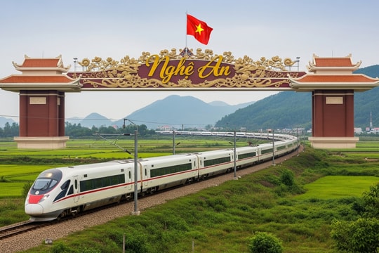 Nghệ An chi 1.450 tỷ di dời gần 2.000 hộ dân, nhường đất cho tuyến đường sắt cao tốc Bắc-Nam băng qua