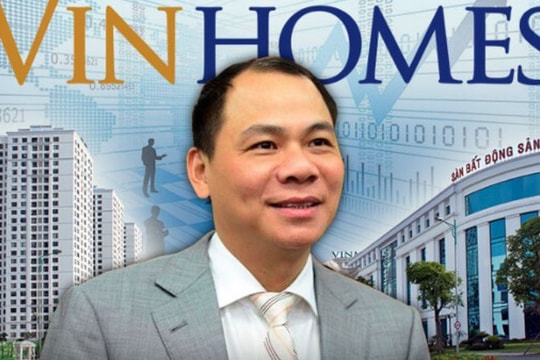 Cổ phiếu Vinhomes (VHM) áp sát mốc "3 chữ số", kỷ lục mới với tỷ phú giàu nhất Việt Nam