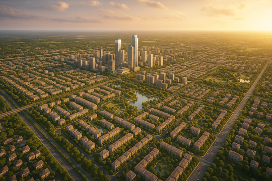 Tháng 8 tới, Vingroup sẽ khởi công một đại đô thị tại trung tâm công nghiệp phía Bắc