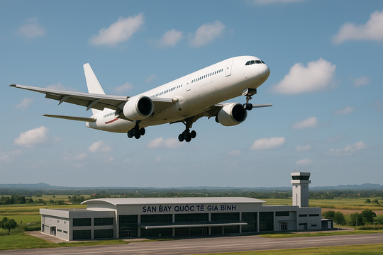 Tin vui với sân bay quốc tế Gia Bình, Bắc Ninh sau sáp nhập