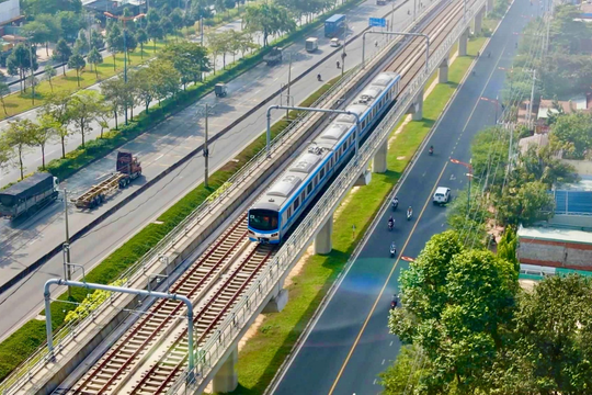 TP.HCM đẩy mạnh xây dựng 2 tuyến metro "huyết mạch" hơn 97.000 tỷ đồng, tổng chiều dài 50,8km