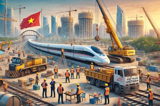 Các tỉnh miền Trung đang dẫn đầu điều này tại dự án đường sắt cao tốc Bắc - Nam