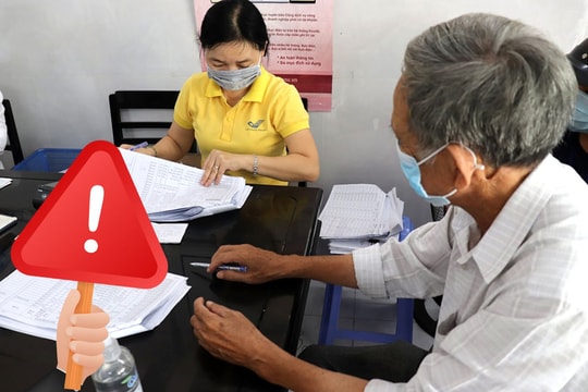 Người đang hưởng lương hưu có thể bị tạm dừng chi trả nếu không chú ý điều này