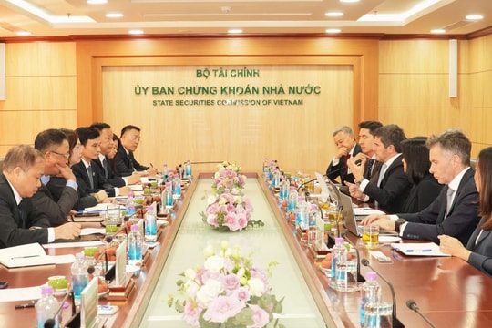 Ủy ban Chứng khoán Nhà nước họp cùng FTSE Russell về lộ trình nâng hạng thị trường chứng khoán Việt Nam