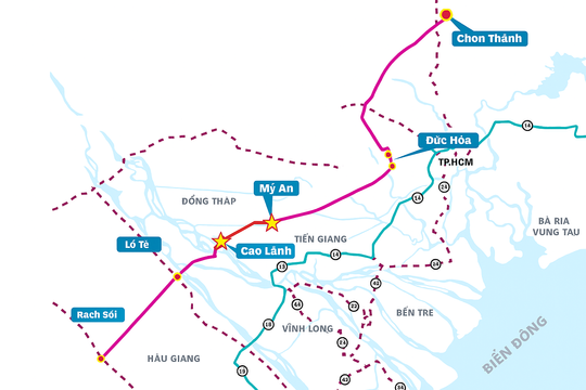 Hé lộ liên danh vừa vượt qua Vinaconex giành hợp đồng 4.078 tỷ đồng xây cao tốc Mỹ An – Cao Lãnh