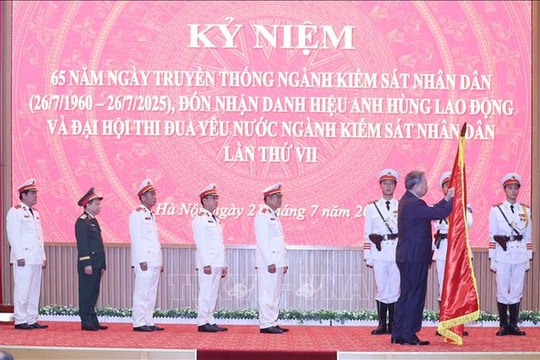 Tổng Bí thư: Ngành Kiểm sát nhân dân góp phần kiến tạo xã hội kỷ cương, công bằng, dân chủ, văn minh