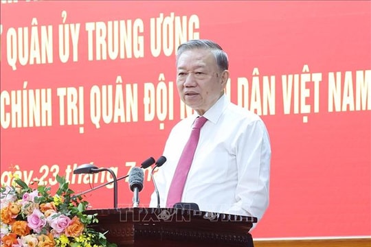 Tổng Bí thư Tô Lâm: Tăng cường các giải pháp xây dựng Quân đội vững mạnh