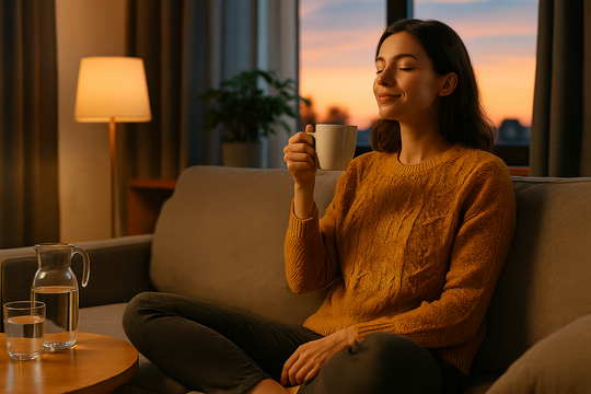 Thói quen vàng sau 5 giờ chiều giúp bạn ngủ ngon, nhẹ bụng và tràn đầy năng lượng