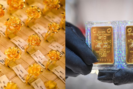 Giá vàng nhẫn hôm nay 24/7: Quay đầu lao dốc