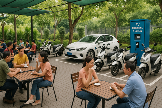 Xe điện lên ngôi, một mô hình khởi nghiệp đang chạm đúng nhu cầu thời đại