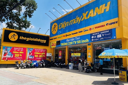 Cắt giảm hàng trăm điểm bán, doanh thu Thế Giới Di Động (MWG) vẫn tăng trưởng mạnh mẽ