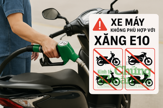 Xăng E10 không phù hợp với những dòng xe máy nào?