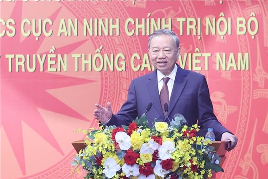 Tổng Bí thư: Đổi mới mạnh mẽ tư duy, cách thức triển khai bảo vệ an ninh chính trị nội bộ