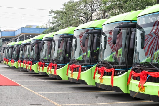 60 chuyến/ngày, chạy điện hoàn toàn: Bắc Ninh khởi động tuyến buýt kiểu mới hậu sáp nhập