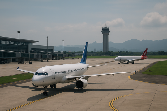 Việt Nam dự kiến có sân bay quốc tế mới 720ha, cách Nội Bài chỉ 80km