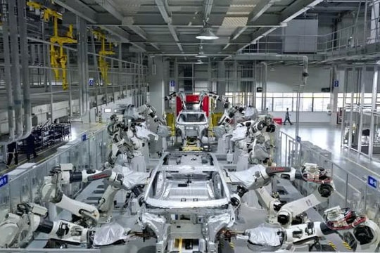 Trung Quốc sản xuất xe ô tô ngày càng nhanh, hoàn thiện một xe chỉ mất 60 giây