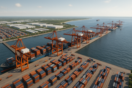 Vingroup rót vốn khủng vào dự án cảng biển - logistics chiến lược tại Hải Phòng