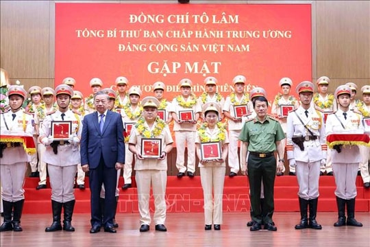 Tổng Bí thư Tô Lâm: Thi đua vì an ninh Tổ quốc có ở từng người, từ trong suy nghĩ, hành động và mọi công việc hàng ngày