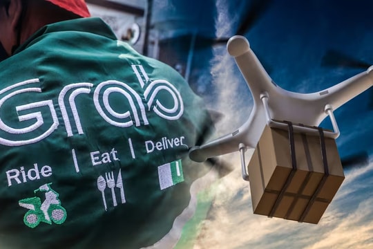 Drone thay thế các shipper truyền thống