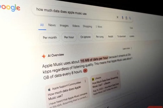 Tính năng AI Overviews của Google có thể đưa ra thông tin và link không chuẩn