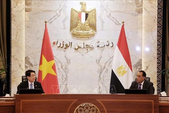 Nhất trí đẩy mạnh hợp tác kinh tế Việt Nam - Ai Cập theo hướng bền vững, cùng có lợi