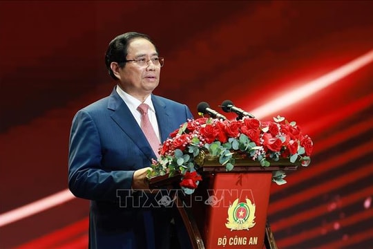 Thủ tướng Phạm Minh Chính: Công an nhân dân là 'điểm tựa bình yên' của nhân dân
