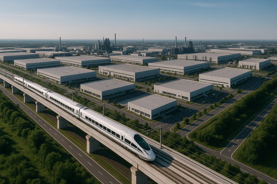 Đại dự án mới tại Thanh Hóa đón đầu hạ tầng đường sắt cao tốc Bắc – Nam