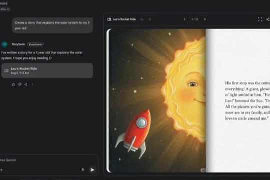 Gemini ra tính năng mới lạ, có thể tạo ảnh sinh động như truyện tranh
