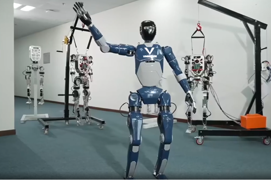 Công ty thành viên của Vingroup ra mắt robot hình người chỉ sau vài tháng thành lập