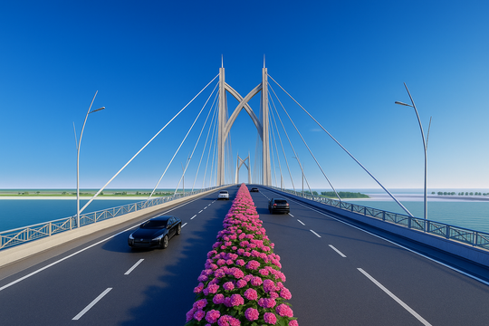 Loạt tập đoàn lớn nhắm đến cây cầu hơn 11.000 tỷ đồng mở lối thẳng tới huyện biển duy nhất của TP.HCM