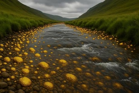 Một vùng đất vàng chất đầy sông suối, từng đem tặng như quà và được mệnh danh "kho báu của Thượng đế"