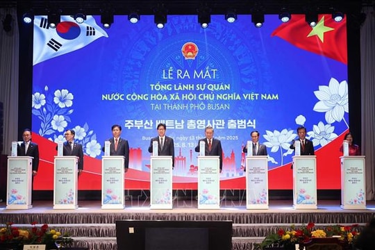 Tổng Bí thư Tô Lâm dự Lễ ra mắt Tổng lãnh sự quán Việt Nam tại Busan (Hàn Quốc)