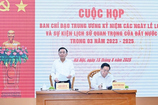 Chuẩn bị tốt nhất cho Lễ kỷ niệm 80 năm Cách mạng tháng Tám và Quốc khánh 2/9