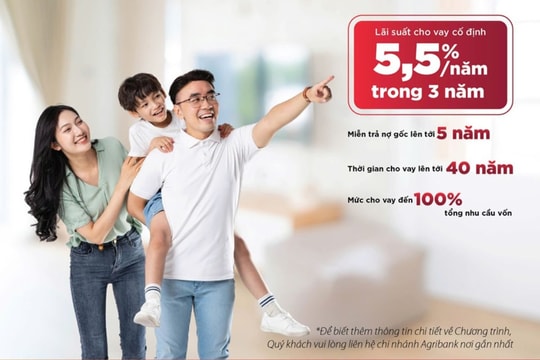Agribank điều chỉnh lãi suất vay mua nhà, người vay cần đặc biệt chú ý