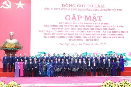 Tổng Bí thư Tô Lâm: Kế thừa thành quả, phát triển những giá trị, tiếp tục đổi mới sáng tạo đáp ứng yêu cầu của thời đại