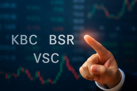Cách nhận diện cổ phiếu tăng mạnh: Bài học từ KBC, BSR và VSC
