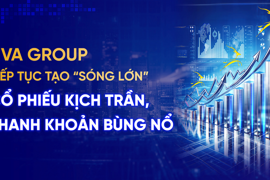 HVA Group tiếp tục tạo “sóng lớn”: Cổ phiếu kịch trần, thanh khoản bùng nổ