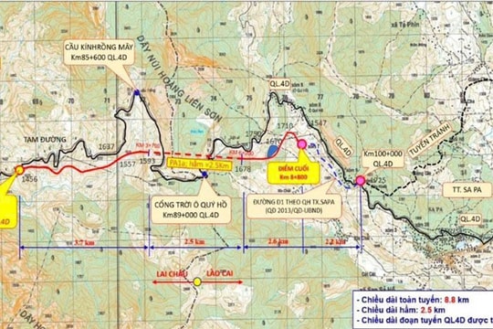 Đường hầm 3.300 tỷ xuyên dãy núi Hoàng Liên Sơn sẽ thay đổi cả Tây Bắc